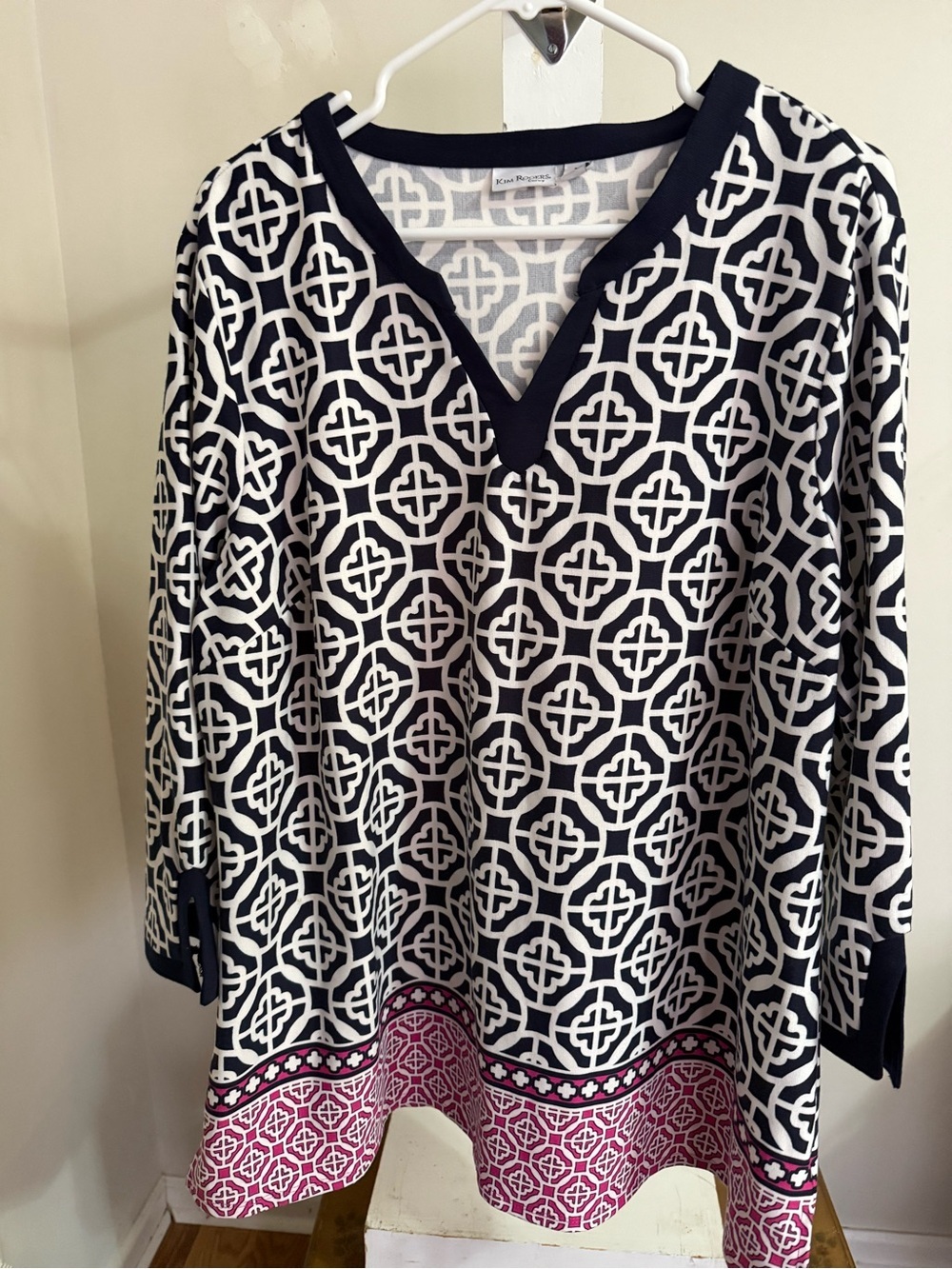 New Kim Rogers Tunic Top